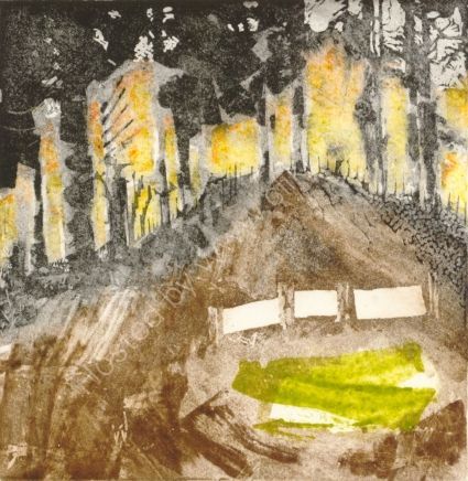 <U>Centre for cycling with golden trees 01</U>